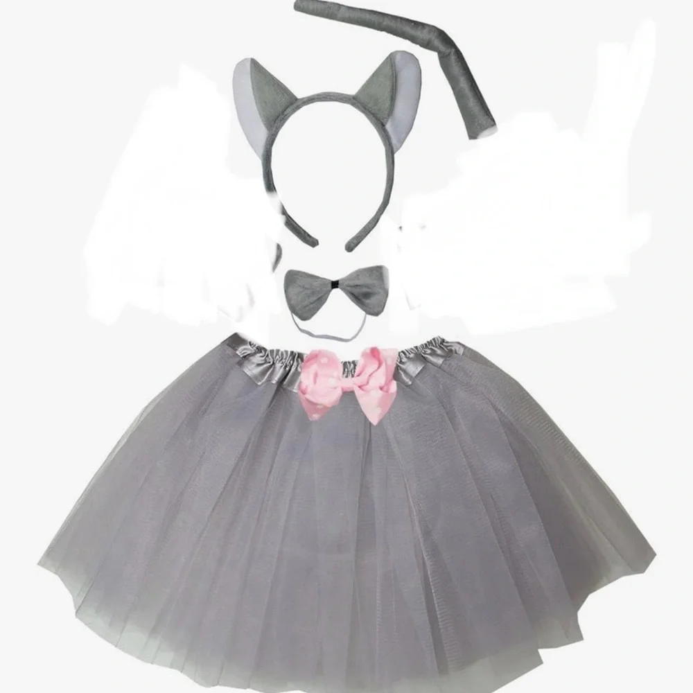 Gray‎ Elephant Costume Set for Kids
